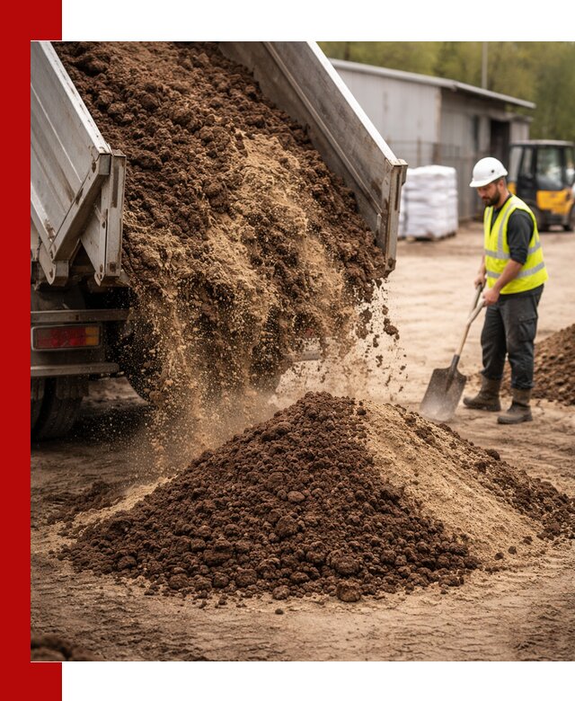 Доставка торфо-песчаной смеси в Качканаре для строительства и озеленения