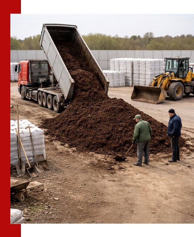 Доставка торфяных смесей оптом и в розницу в Качканаре