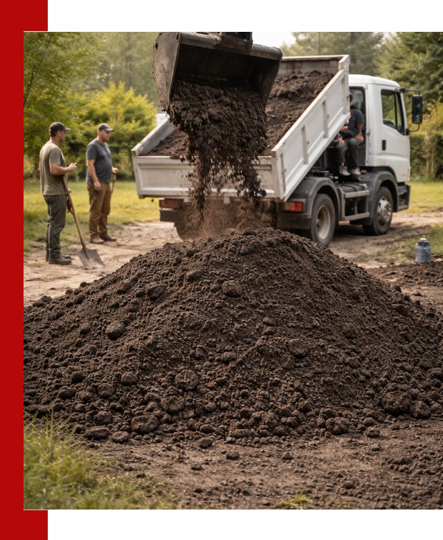 Доставка и продажа чернозема в Качканаре оптом и в розницу