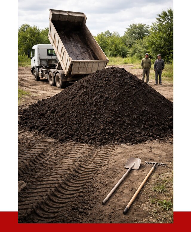 Купить чернозем навалом в Качканаре от 1230 р. за куб | ПРОНЕРУДКчк