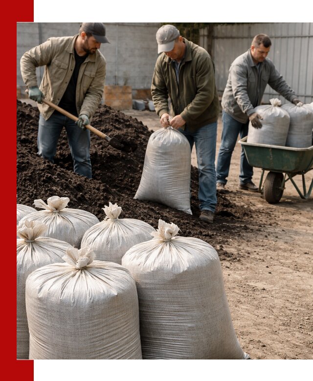 Купить чернозем в мешках с доставкой в Качканаре