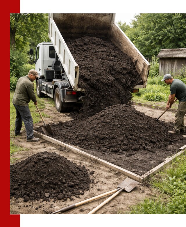 Купить чистый чернозем для огорода с доставкой в Качканаре