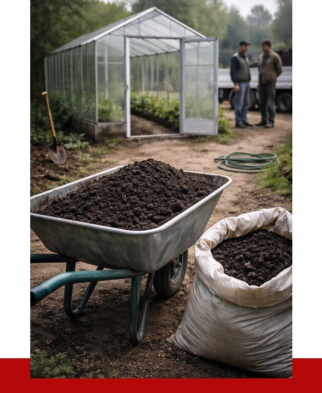 Чернозем для теплицы в Качканаре с доставкой от 1538 р. | ПРОНЕРУДКчк