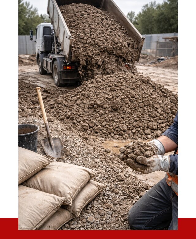Купить глина для засыпки в Качканаре от 1230 р. за куб | ПРОНЕРУДКчк