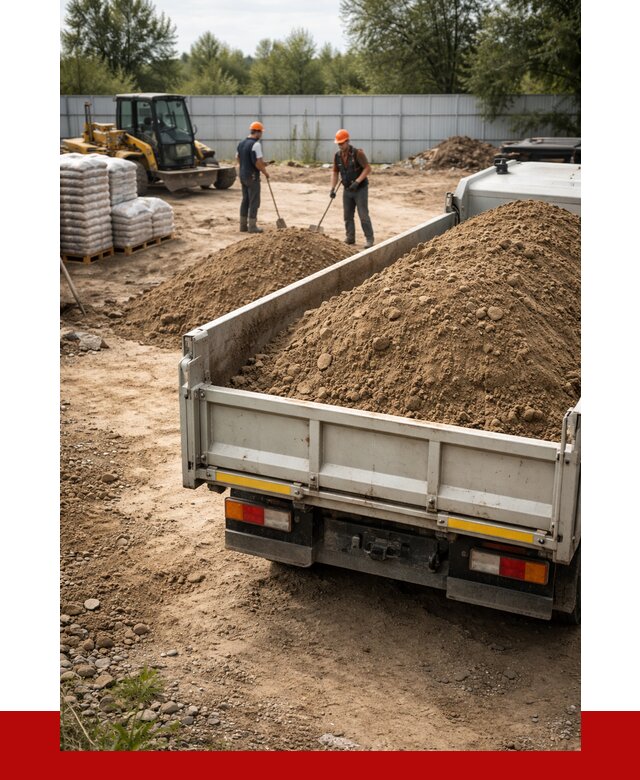 Супесь с доставкой в Качканаре от 2512 р. за куб | ПРОНЕРУДКчк
