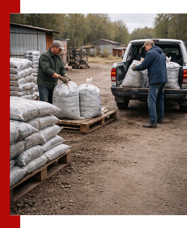 Купить конский навоз в мешках с доставкой в Качканаре