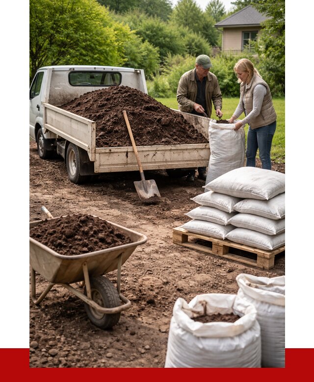 Перегной в мешках с доставкой в Качканаре от 2256 р. | ПРОНЕРУДКчк