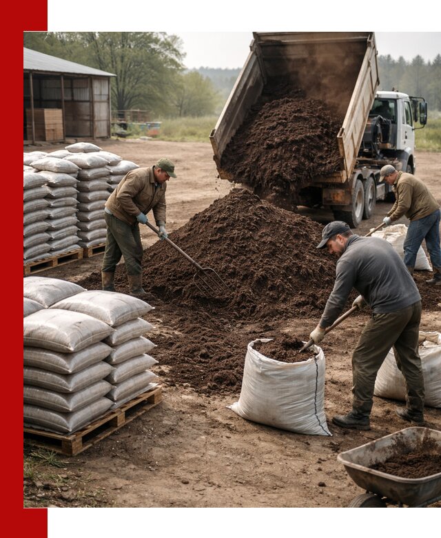 Доставка компоста оптом и в розницу в Качканаре