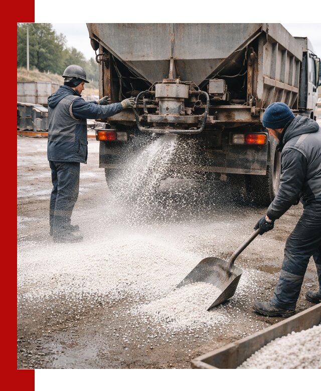 Доставка и продажа хлористого кальция в Качканаре