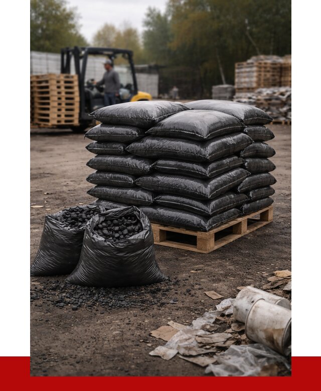 Купить уголь в мешках с доставкой в Качканаре от 7690 р. | ПРОНЕРУДКчк
