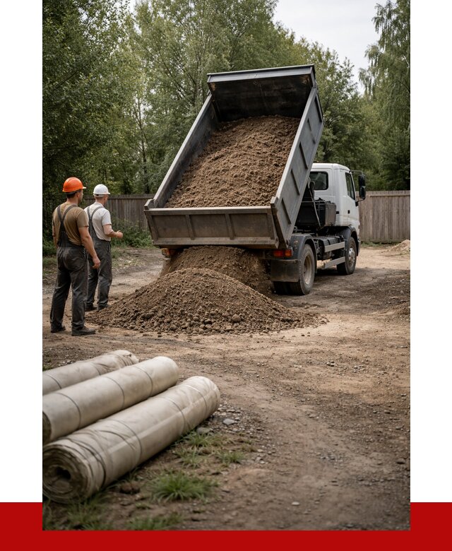 Доставка сыпучих материалов самосвалом в Качканар от 4306 р. | ПРОНЕРУДКчк