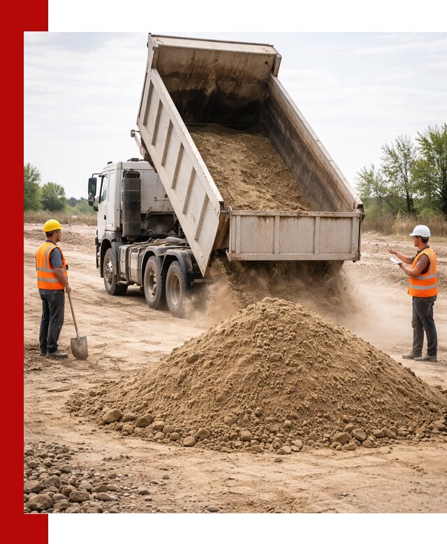 Доставка самосвалом 15 кубов в Качканаре за город и по городу