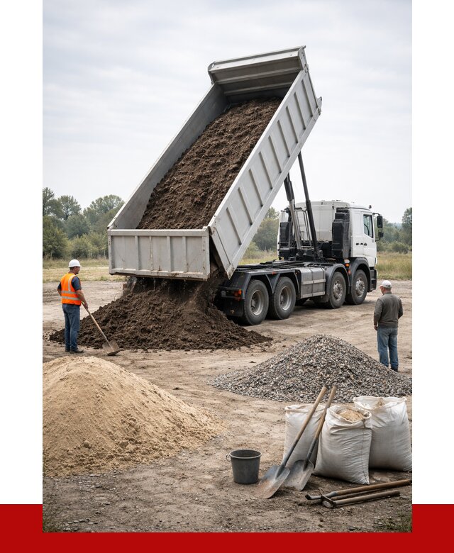 Доставка самосвалом 30 кубов в Качканаре от 8715 р. | ПРОНЕРУДКчк