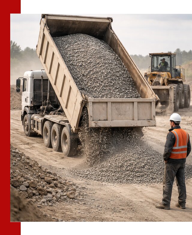 Доставка самосвалом 40 кубов цемента и сыпучих в Качканаре