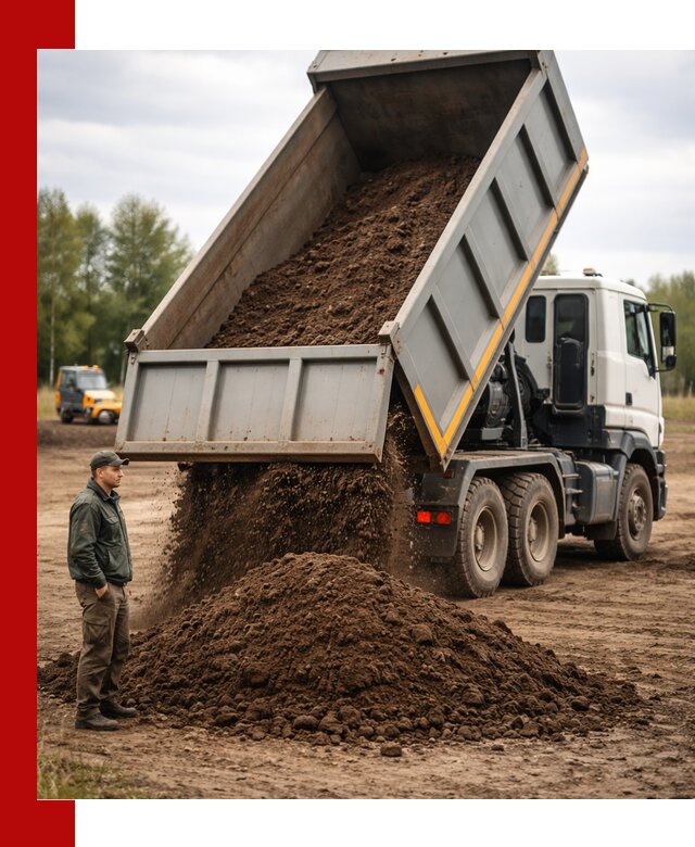 Аренда самосвала с водителем в Качканаре для сыпучих грузов и навоза
