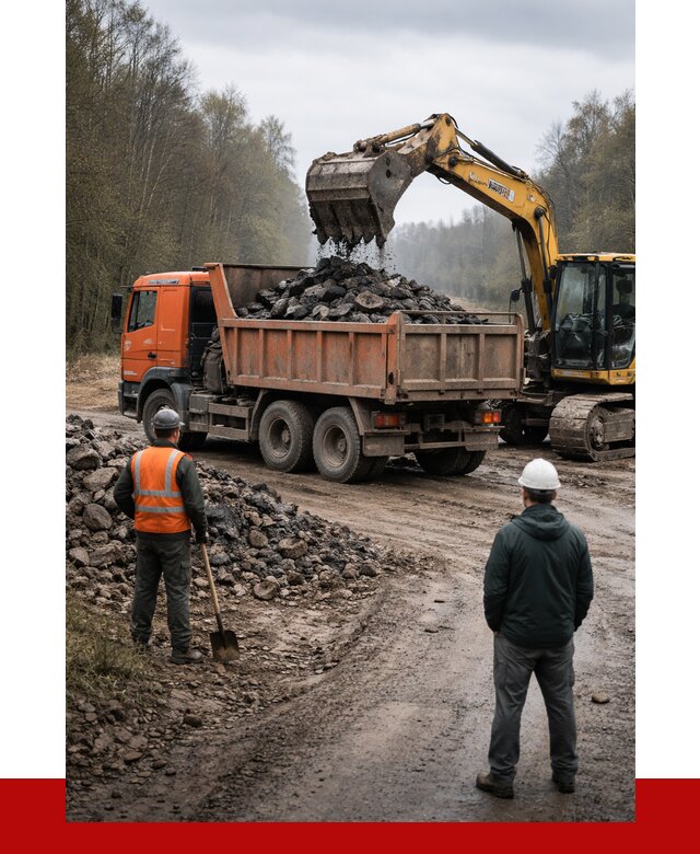 Вывоз асфальта в Качканаре от 4614 р. самосвалом ПРОНЕРУДКчк