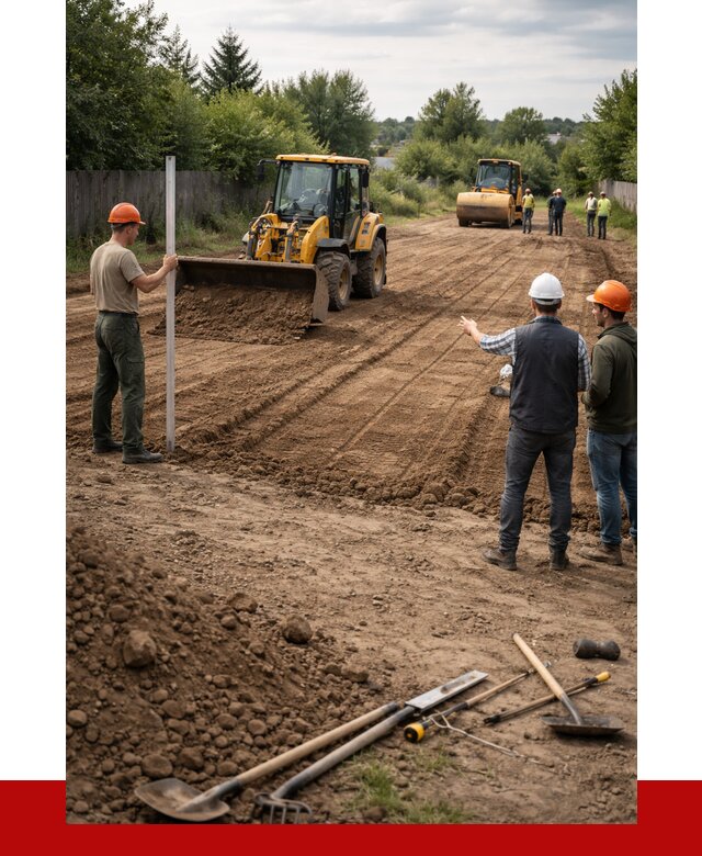 Планировка участка грунтом в Качканаре от 4614 р ПРОНЕРУДКчк