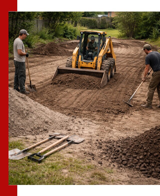 Планировка участка грунтом с вывозом и доставкой в Качканаре