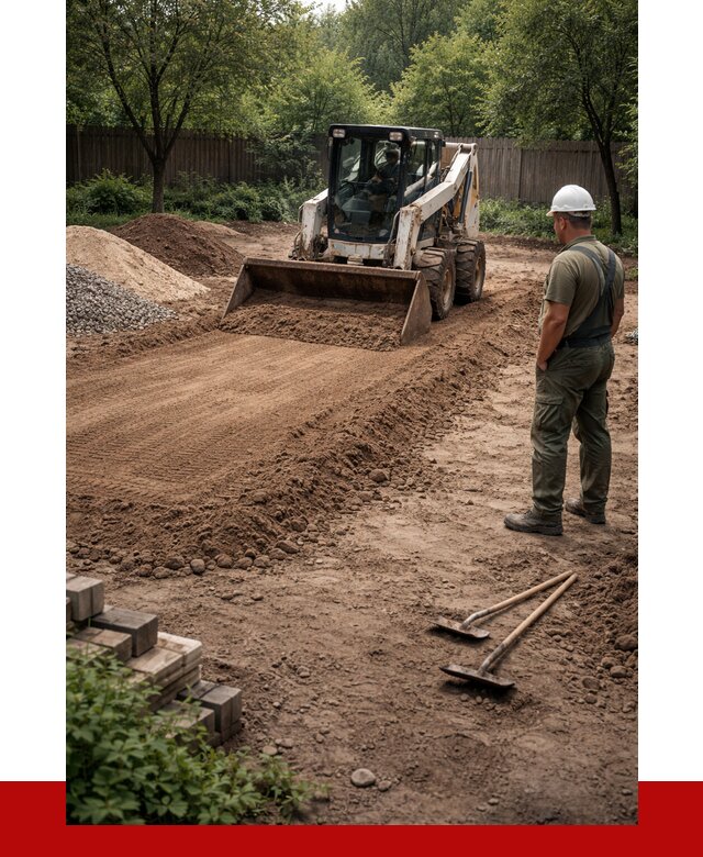 Выравнивание участка под ключ в Качканаре от 3589 р. | ПРОНЕРУДКчк